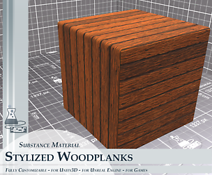 Stylized Woodplanks