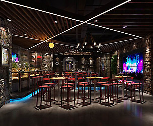 party bar ktv sauna design complete 55