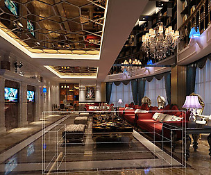party bar ktv sauna design complete 92
