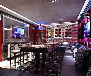 party bar ktv sauna design complete 117