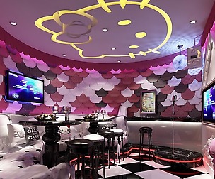 party bar ktv sauna design complete 135