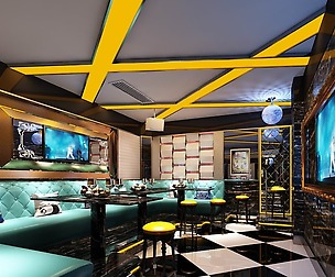 party bar ktv sauna design complete 142