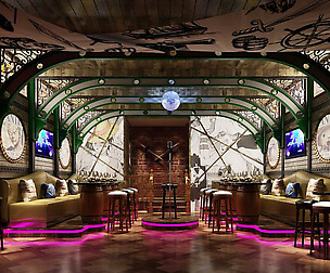 party bar ktv sauna design complete 152