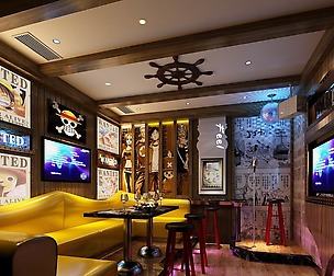 party bar ktv sauna design complete 155