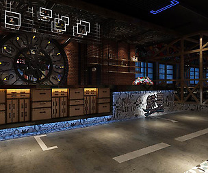 Office meeting room reception hall design -04