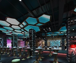 party bar ktv sauna design complete 03