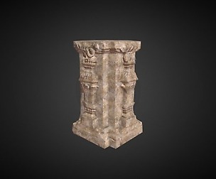 Colum Game Ready Asset