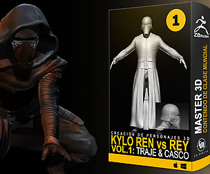 Vol. 1 Kylo vs Rey Es: Traje y Casco