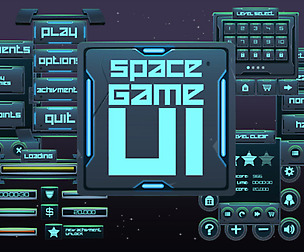 Space Game UI