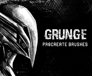 Grunge Procreate brushes