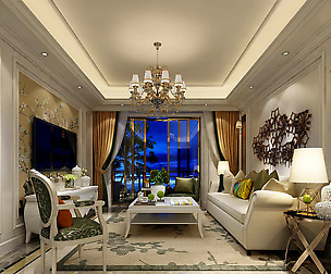 Stylish avant-garde living room design 48