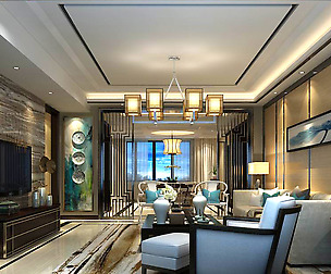 Stylish avant-garde living room design 77