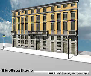 European building facade