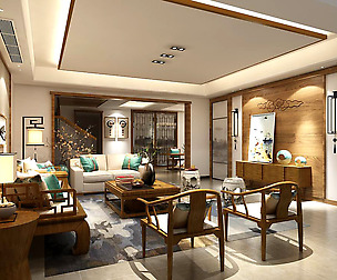 Stylish family living room design 20