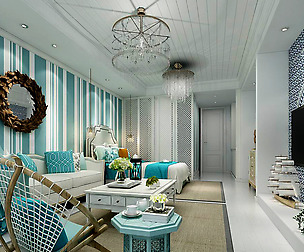 Stylish avant-garde living room design 41