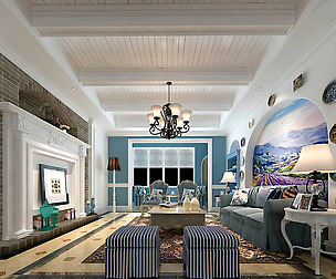 Stylish avant-garde living room design 42