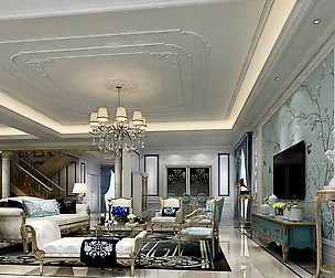 Stylish avant-garde living room design 50
