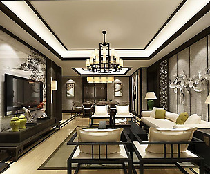 Stylish avant-garde living room design 55