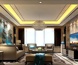 Stylish avant-garde living room design 60