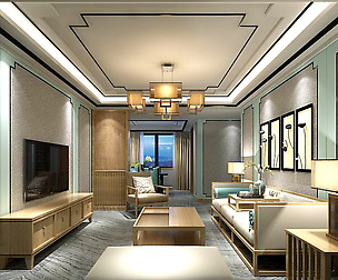 Stylish avant-garde living room design 62