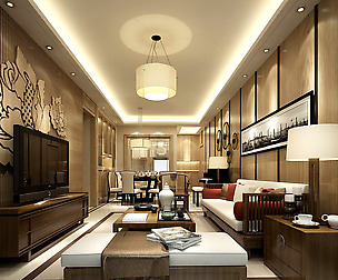 Stylish avant-garde living room design 65