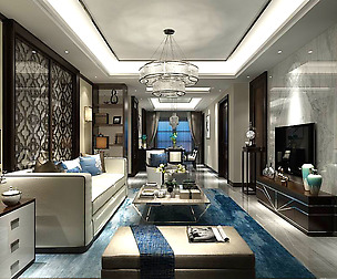 Stylish avant-garde living room design 76