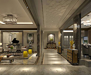 Stylish avant-garde living room design 90