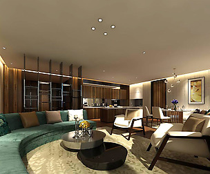 Stylish avant-garde living room design 101
