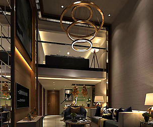 Stylish avant-garde living room design 149