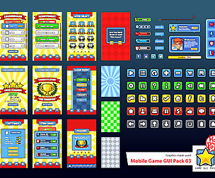 Mobile Game GUI Pack 03