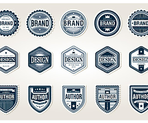 Awesome Badges Template