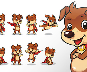 Superhero Puppy Dog