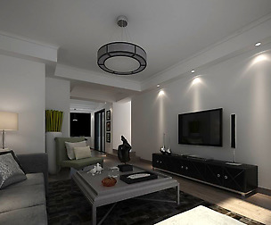 Avant-garde luxury family living room 37
