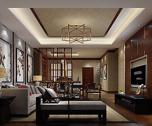 Avant-garde luxury family living room 39