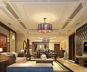 Avant-garde luxury family living room 47