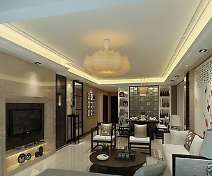 Avant-garde luxury family living room 51