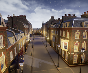 London Street Environment Unreal Engine 4