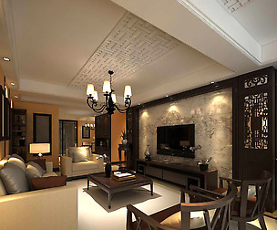 Avant-garde luxury family living room 53