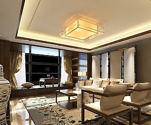 Avant-garde luxury family living room 54