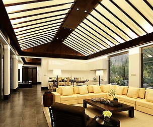 Avant-garde luxury family living room 67