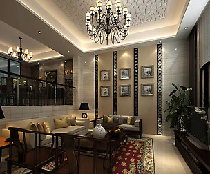 Avant-garde luxury family living room 72