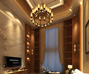 Chinese living room design 02