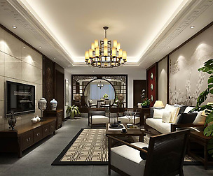 Chinese living room design 03