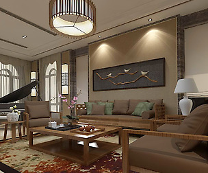 Chinese living room design 09