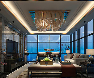 Chinese living room design 14