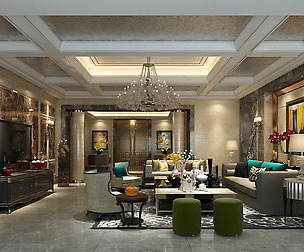 European living room design 02