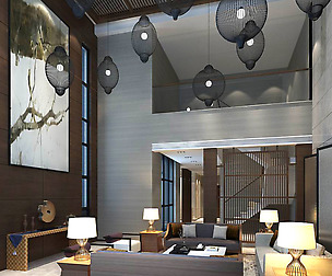 Fashion luxury family living room - 05