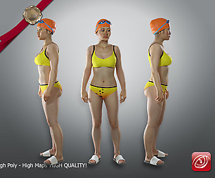 Swimmingpool Female AAS 001