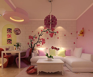 Fashion luxury family living room - 15