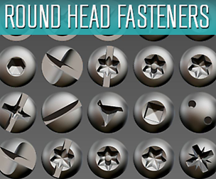 Round Head Fasteners